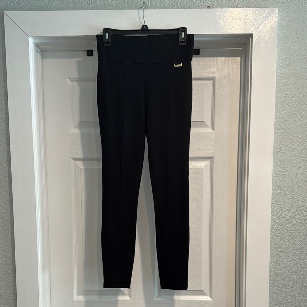 T Tahari Black High-Rise Leggings Size XS